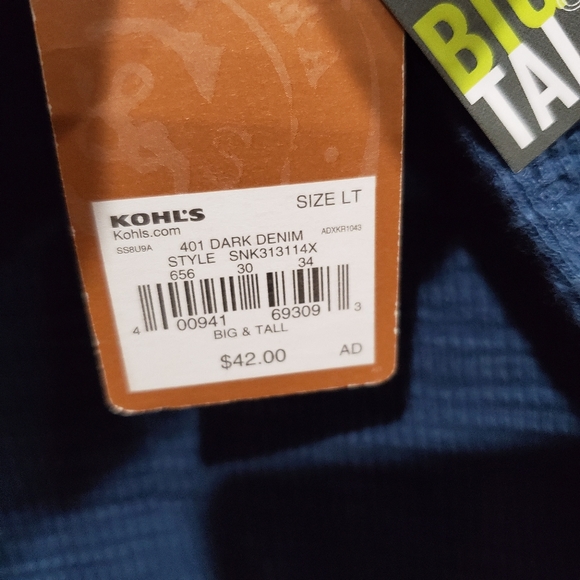 🆕️ Sonoma Large Tall Henley - Picture 4 of 4